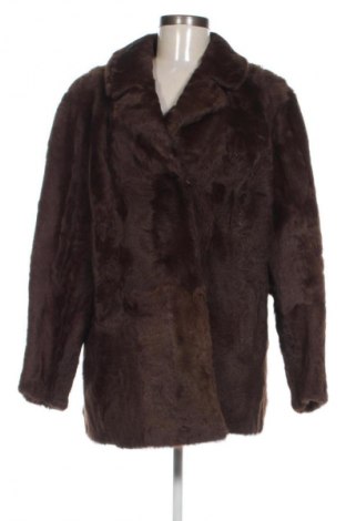 Damen Ledermantel Unbranded, Größe XL, Farbe Braun, Preis € 172,99