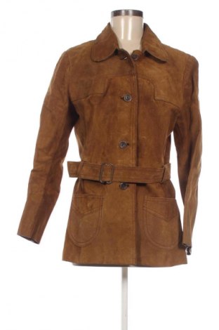 Női bőrdzseki Auluna, Méret M, Szín Barna, Ár 17 069 Ft