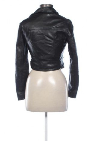 Damen Lederjacke Bershka, Größe S, Farbe Schwarz, Preis € 29,99