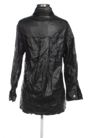 Damen Lederjacke Bershka, Größe XS, Farbe Schwarz, Preis € 12,99