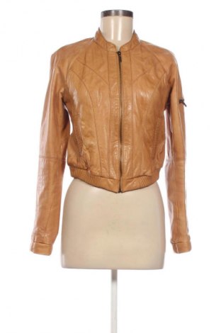 Női bőrdzseki Bershka, Méret M, Szín Barna, Ár 14 492 Ft