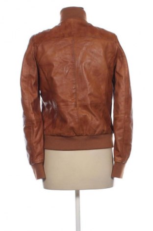 Geacă de piele pentru femei Brigitte Von Schonfels, Mărime XS, Culoare Maro, Preț 339,55 Lei