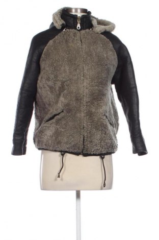 Γυναικείο δερμάτινο μπουφάν Brooklyn Industries, Μέγεθος L, Χρώμα Πολύχρωμο, Τιμή 51,99 €