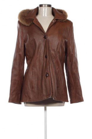 Damen Lederjacke Elegance, Größe XL, Farbe Braun, Preis € 80,32