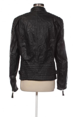 Дамско кожено яке Gipsy, Размер M, Цвят Черен, Цена 169,99 лв.