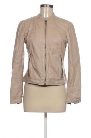 Geacă de piele pentru femei Gipsy, Mărime S, Culoare Bej, Preț 411,58 Lei