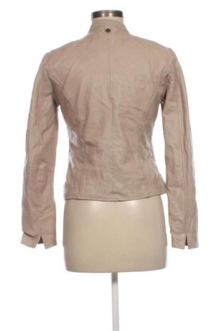Geacă de piele pentru femei Gipsy, Mărime S, Culoare Bej, Preț 411,58 Lei