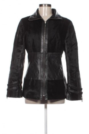 Damen Lederjacke Glamour, Größe M, Farbe Schwarz, Preis 66,99 €