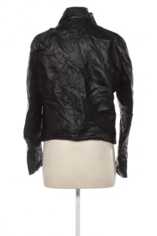 Γυναικείο δερμάτινο μπουφάν H&M, Μέγεθος L, Χρώμα Μαύρο, Τιμή 25,99 €