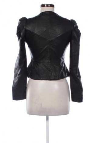 Γυναικείο δερμάτινο μπουφάν Just Female, Μέγεθος XS, Χρώμα Μαύρο, Τιμή 80,31 €