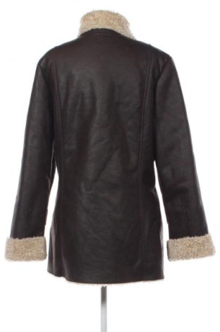 Geacă de piele pentru femei KappAhl, Mărime XL, Culoare Maro, Preț 338,00 Lei