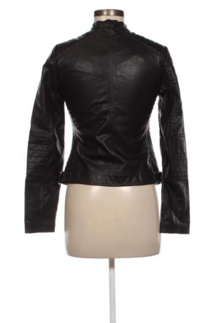 Γυναικείο δερμάτινο μπουφάν LCW, Μέγεθος XS, Χρώμα Μαύρο, Τιμή 47,57 €