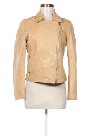Dámská kožená bunda  Massimo Dutti, Velikost M, Barva Béžová, Cena  5 387,00 Kč