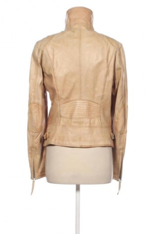 Geacă de piele pentru femei Mauritius, Mărime M, Culoare Bej, Preț 648,24 Lei
