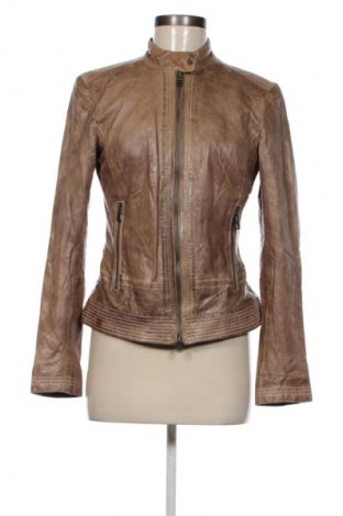 Γυναικείο δερμάτινο μπουφάν Milestone, Μέγεθος M, Χρώμα Καφέ, Τιμή 87,99 €