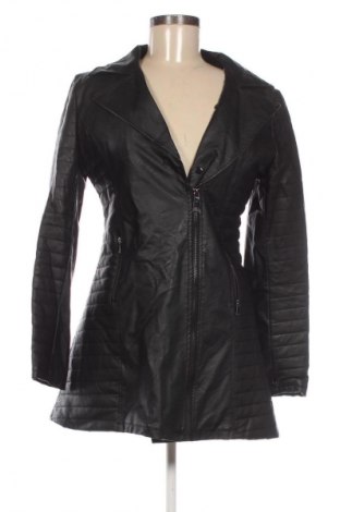 Geacă de piele pentru femei NEW COLLECTION, Mărime M, Culoare Negru, Preț 437,51 Lei