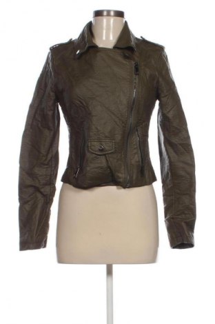 Női bőrdzseki Osley, Méret M, Szín Zöld, Ár 5 869 Ft
