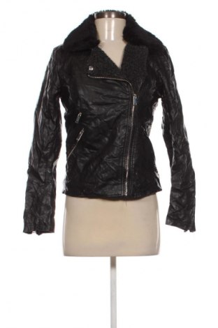 Damen Lederjacke Pull&Bear, Größe M, Farbe Schwarz, Preis € 31,99