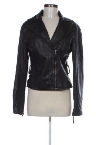 Damen Lederjacke Real, Größe L, Farbe Schwarz, Preis € 49,62