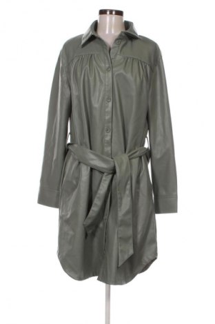 Damen Lederjacke Reserved, Größe XXL, Farbe Grün, Preis 17,99 €