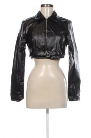 Damska kurtka skórzana SHEIN, Rozmiar S, Kolor Czarny, Cena 34,99 zł