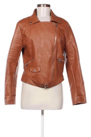 Női bőrdzseki SHEIN, Méret L, Szín Barna, Ár 11 628 Ft