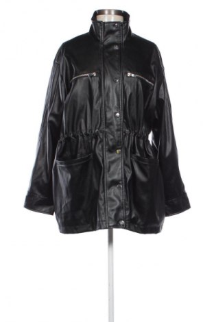 Női bőrdzseki Sinsay, Méret M, Szín Fekete, Ár 11 628 Ft