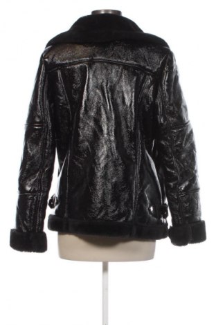Дамско кожено яке Steve Madden, Размер M, Цвят Черен, Цена 67,99 лв.