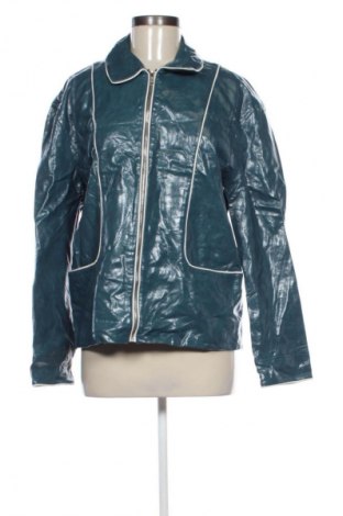 Damska kurtka skórzana Unbranded, Rozmiar L, Kolor Niebieski, Cena 41,99 zł