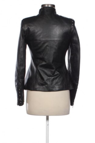 Дамско кожено яке Unbranded, Размер S, Цвят Черен, Цена 63,99 лв.