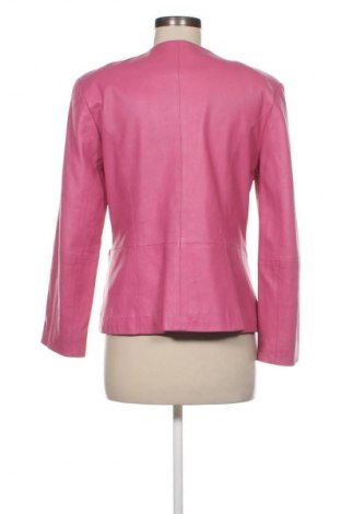 Дамско кожено яке Unbranded, Размер L, Цвят Розов, Цена 97,75 лв.