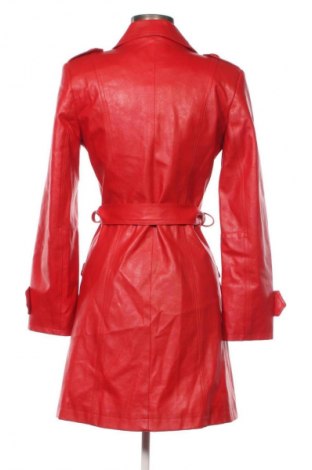 Geacă de piele pentru femei Unbranded, Mărime S, Culoare Roșu, Preț 105,39 Lei