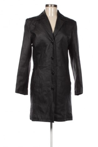 Дамско кожено яке Unbranded, Размер M, Цвят Черен, Цена 96,99 лв.