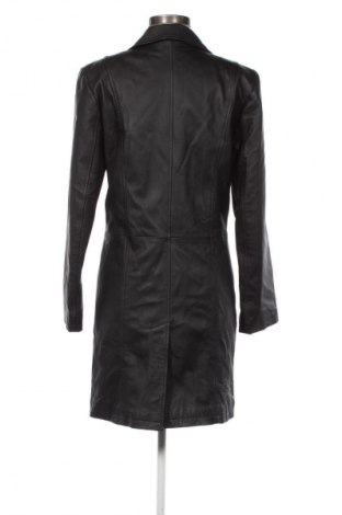 Дамско кожено яке Unbranded, Размер M, Цвят Черен, Цена 96,99 лв.