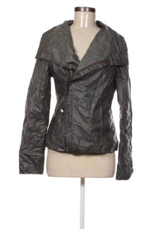 Damen Lederjacke Unbranded, Größe M, Farbe Grau, Preis 12,99 €
