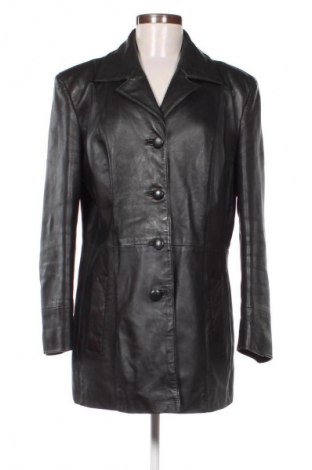 Geacă de piele pentru femei Unbranded, Mărime L, Culoare Negru, Preț 255,00 Lei