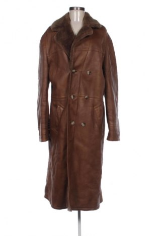 Γυναικείο δερμάτινο μπουφάν Unbranded, Μέγεθος M, Χρώμα Καφέ, Τιμή 62,99 €