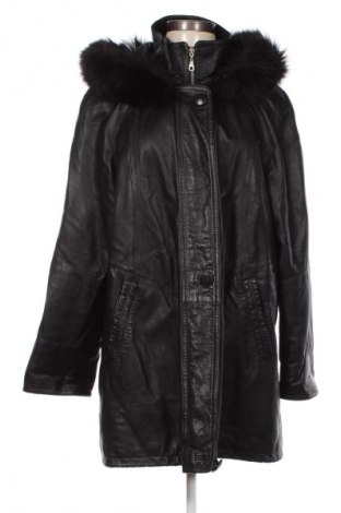 Geacă de piele pentru femei Unbranded, Mărime M, Culoare Negru, Preț 395,99 Lei