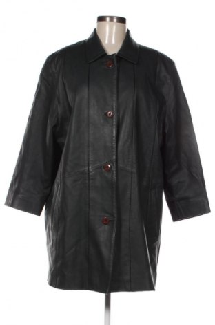 Γυναικείο δερμάτινο μπουφάν Unbranded, Μέγεθος L, Χρώμα Πράσινο, Τιμή 50,00 €