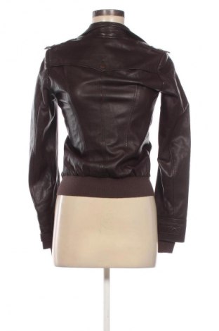 Damen Lederjacke United Colors Of Benetton, Größe S, Farbe Braun, Preis € 66,00