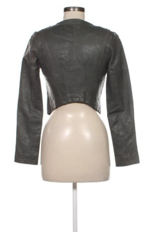 Γυναικείο δερμάτινο μπουφάν Vero Moda, Μέγεθος M, Χρώμα Πράσινο, Τιμή 49,62 €