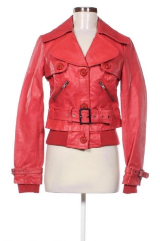 Damen Lederjacke Vero Moda, Größe M, Farbe Rot, Preis € 43,84