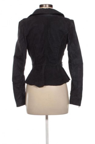 Дамско кожено яке Yessica, Размер S, Цвят Син, Цена 97,00 лв.