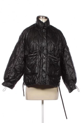 Dámská kožená bunda  Zara, Velikost M, Barva Černá, Cena  709,00 Kč