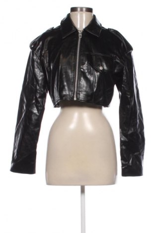 Γυναικείο δερμάτινο μπουφάν Zara, Μέγεθος XS, Χρώμα Μαύρο, Τιμή 28,99 €