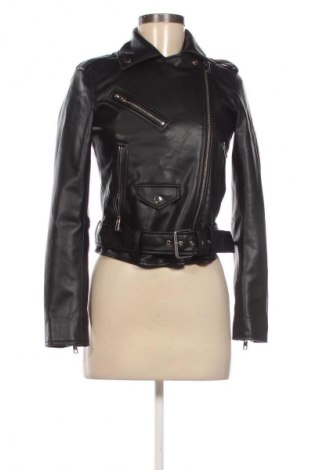 Geacă de piele pentru femei Zara, Mărime XS, Culoare Negru, Preț 147,99 Lei