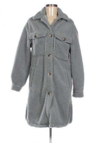 Damenmantel Bershka, Größe S, Farbe Blau, Preis € 49,35