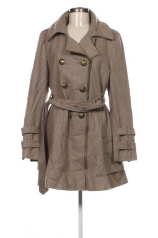Damenmantel Black Rivet, Größe L, Farbe Beige, Preis € 42,99