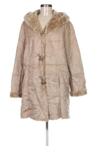 Γυναικείο παλτό Canda, Μέγεθος XXL, Χρώμα  Μπέζ, Τιμή 40,99 €
