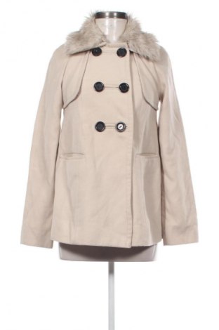 Дамско палто Clockhouse, Размер XS, Цвят Бежов, Цена 88,16 лв.